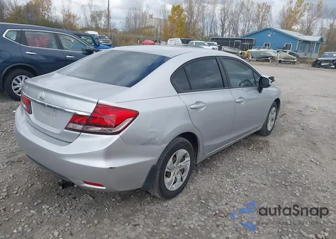 2013 Honda Civic Lx from USA, damaged, VIN 19XFB2F51DE063527